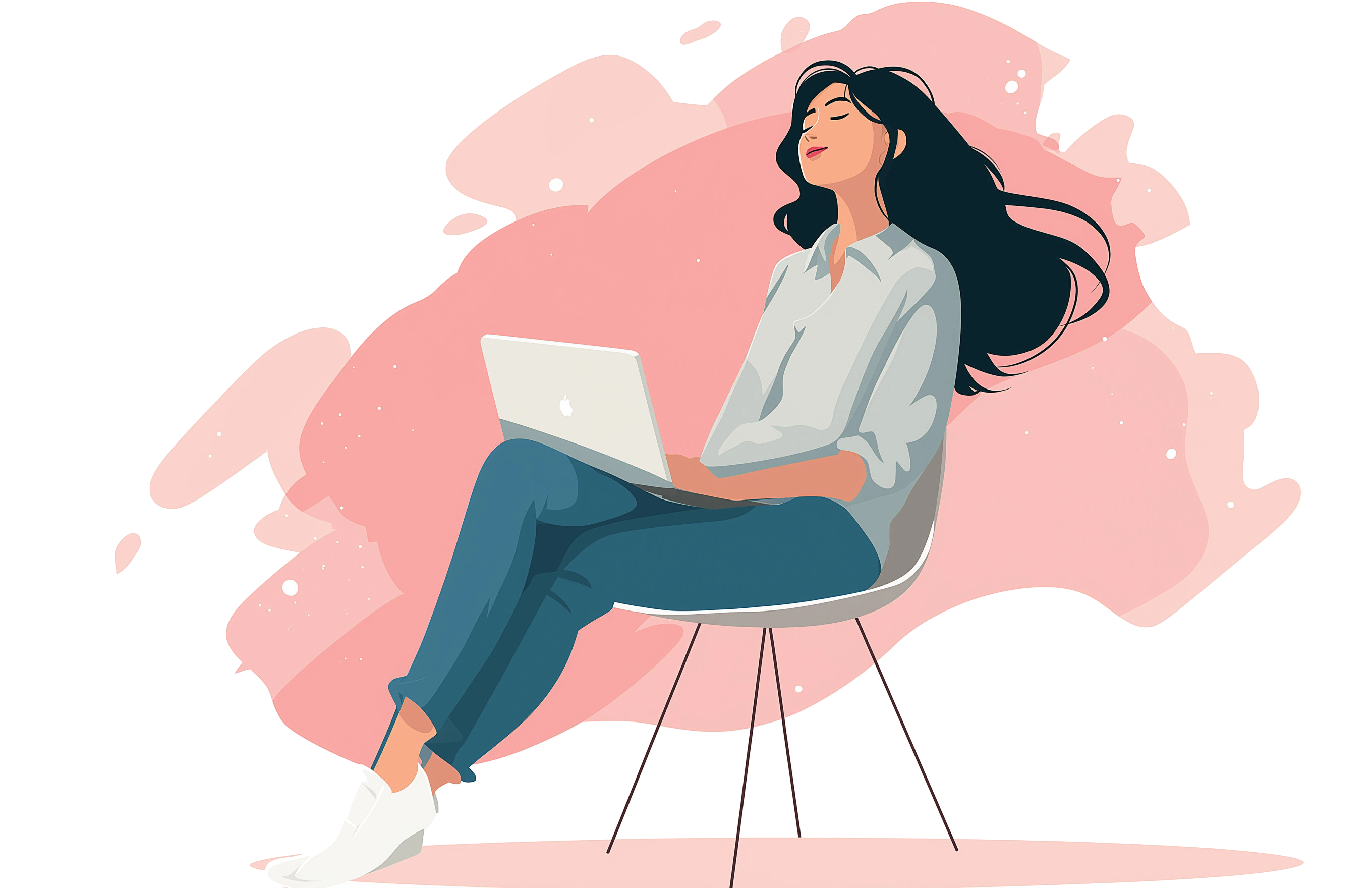 Invoiceur main window showing a list of invoices with status indicators and client names